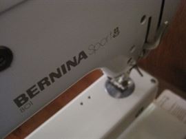 Bernina 801 sewing machine.