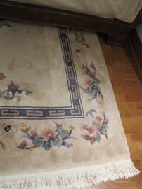 Chinese area rug.
