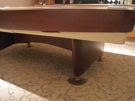 Brunswick pool table with cues and racks. Buy it now for $750. Call 952-261-6461 to schedule an appointment.