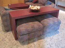 Drexel Ottomans/Footstools.