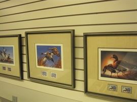 Wildlife Stamp Prints.