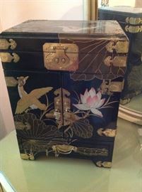 Asian jewelry chest