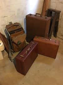 Vintage luggage