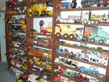 Metal vehicle collection:  Cars, trucks, earth movers, etc.  From Antique to now.