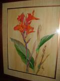 Original Framed Art by Dorothy Cooper 1947 (?) from Pasadena, California