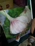 'Garlic' Original Oil by Hill