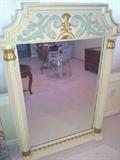 French Style Framed Mirror.