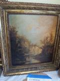 'Summer' Original Oil from the late 1800's - C. J. Wilkins