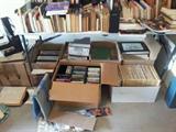 Lots of books, vintage, antique and otherwise.