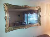 Beautiful Gold Framed Mirror