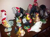 Large Rooster Collection.