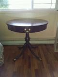 Duncan Phyfe Style Drum Table