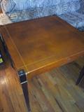 Two Game Tables...this one is similiar look as the Sligh Lowery Desk...leather top.