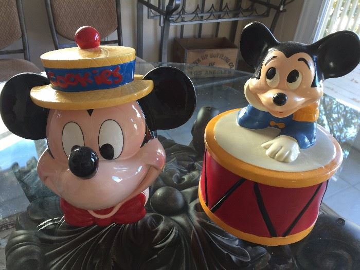 Mickey Mouse Cookie Jars