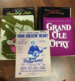 Music-related books.