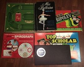 Vintage games--very good condition.