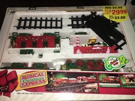 Musical Christmas Express train.