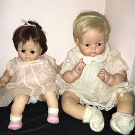Madame Alexander vintage dolls from 1960s.