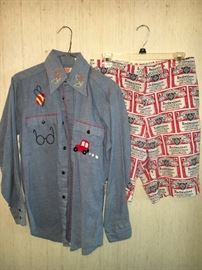 Vintage men's clothing.