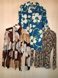 Vintage men's shirts.