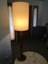 Teak Lamp, Massive