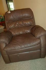 leather recliner