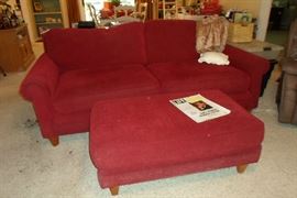 sofa w/ottoman