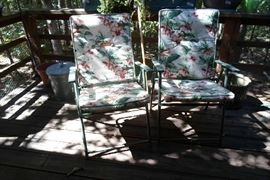 pair of deck chair