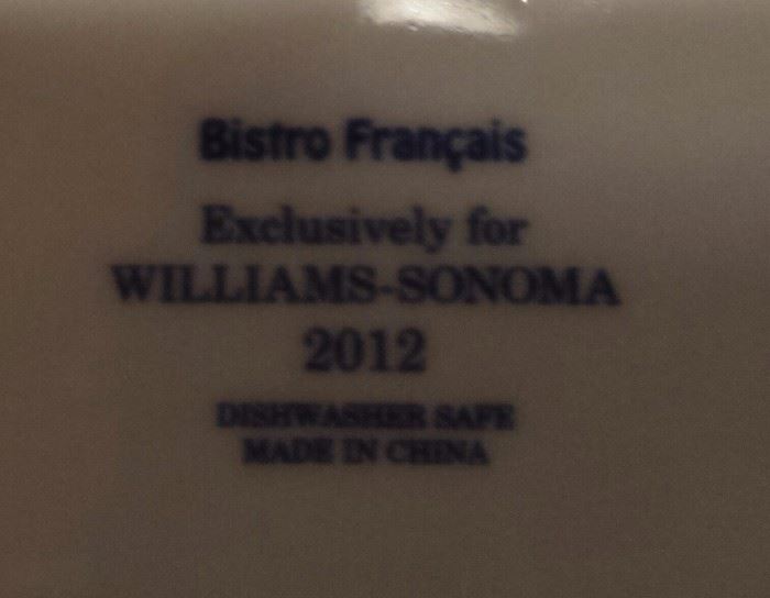 Bistro Francais Williams-Sonoma