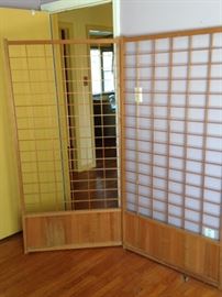Authentic Japanese bamboo screens. These were brought back from Japan with my parents in 1959. $100. The measure 69x34"