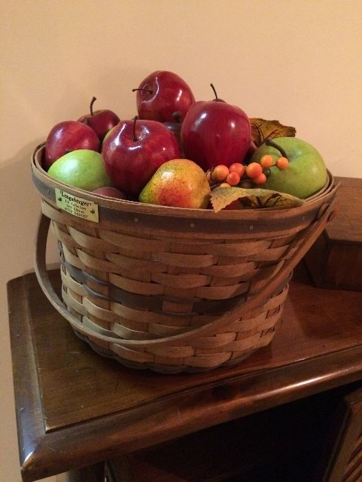 Longaberger apple basket