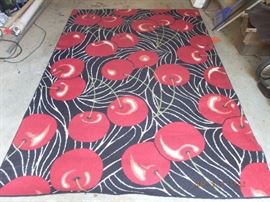 Cherry Rug 6 x 9 $50.00