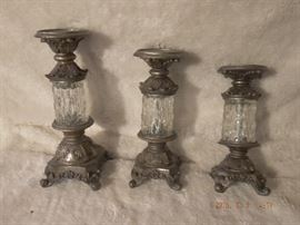 Candle holders all three $ 20.00