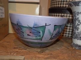 Hand painted Bowl By Alabama Artist Bowl $ 30.00