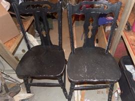 Antique chairs $50.00 both