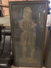 Rub painting $ 300.00 