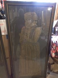 Rub painting $ 300.00 