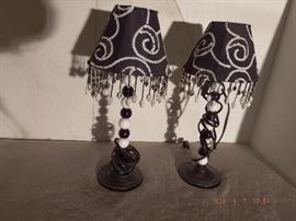 Small decorative lamps $20.00