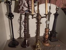 Assorted Lamps 