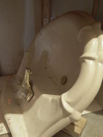 Pedal stool sink $ 75.00