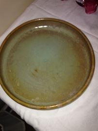 Shearwater Pottery 9"  Round 1" flat dowl.