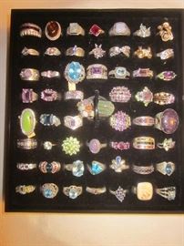 PARTIAL COLLECTION OF RINGS