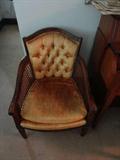 Mid Century Upholstered Armchair