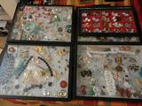 Tons of bling ladies perfect for that night on the town from bracelets, pendants, rings, necklaces, watches we have it all.