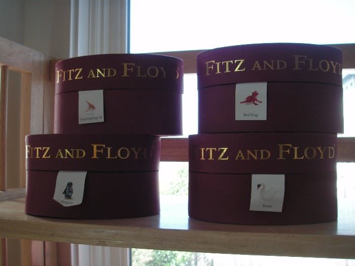 Fitz & Floyd glass menagerie