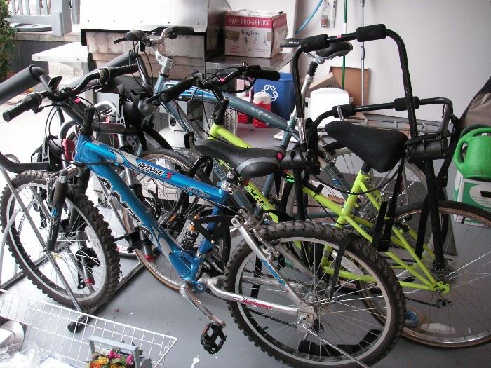 3 bikes including Schwinn & Anza