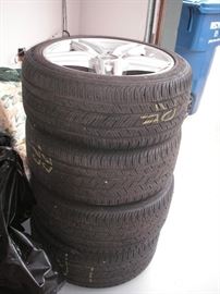 Mercedes Benz new tires; ASG rims