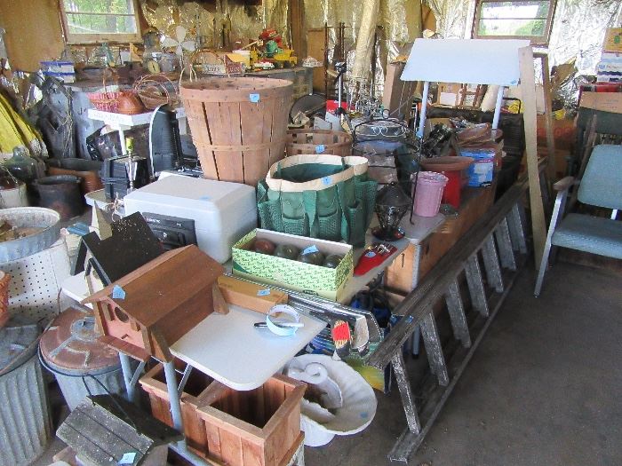 garage filled with treasiure