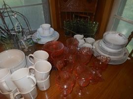 China & pink depression