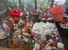 Starting to unpack Christmas, lots of like new